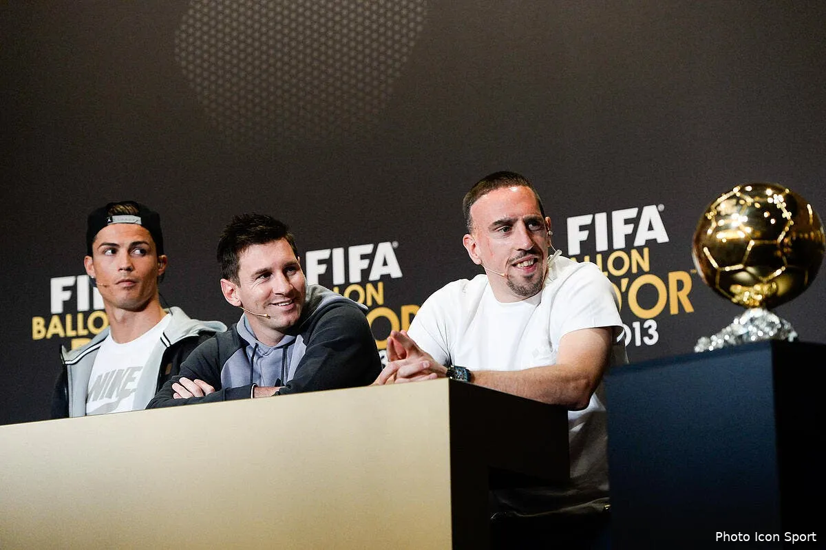 cristiano ronaldo ballon d or ribery vide son sac iconsport por 130114 01 0397777