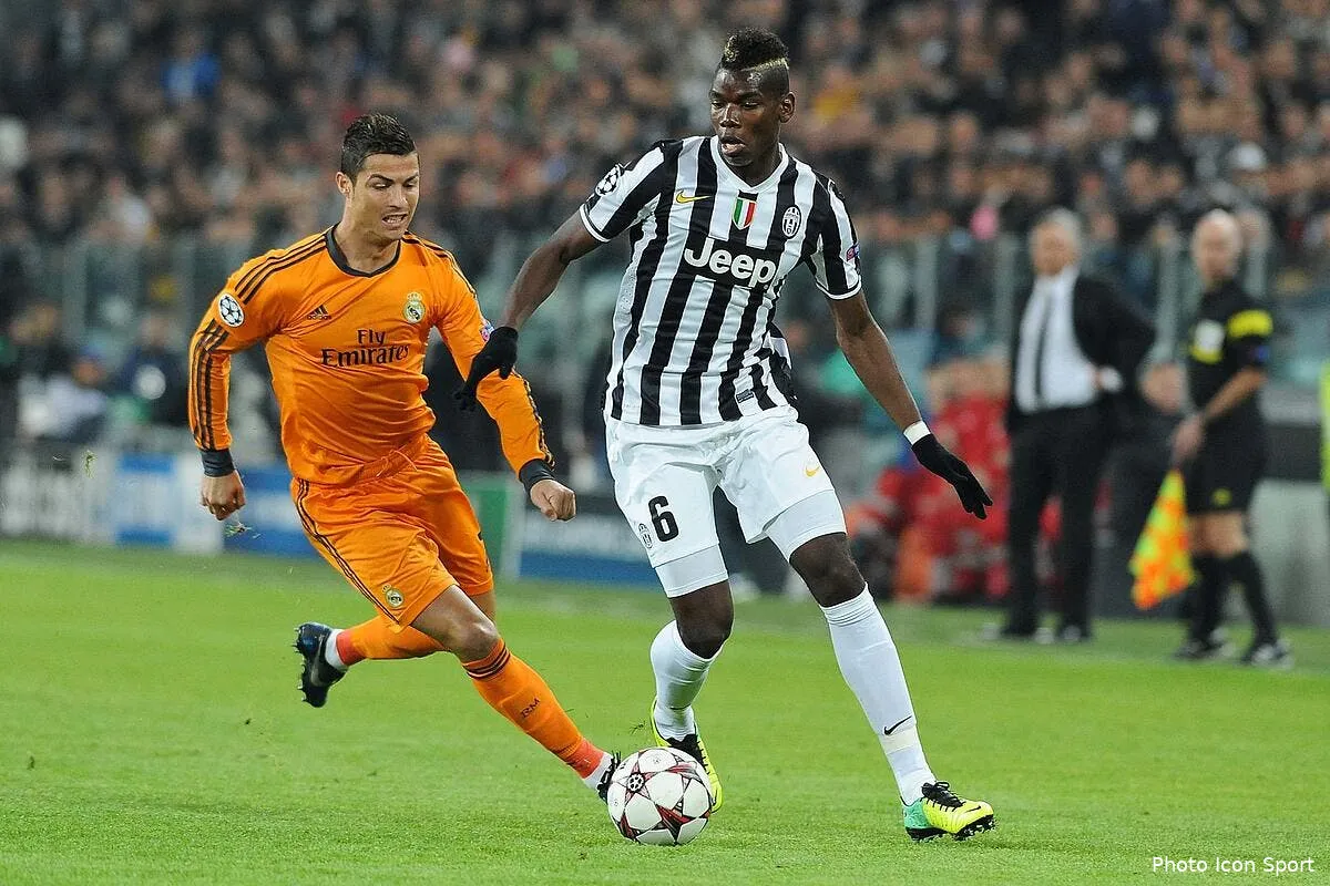 cristiano ronaldo ferait moins le malin en italie assure pogba pogba ronaldo100053