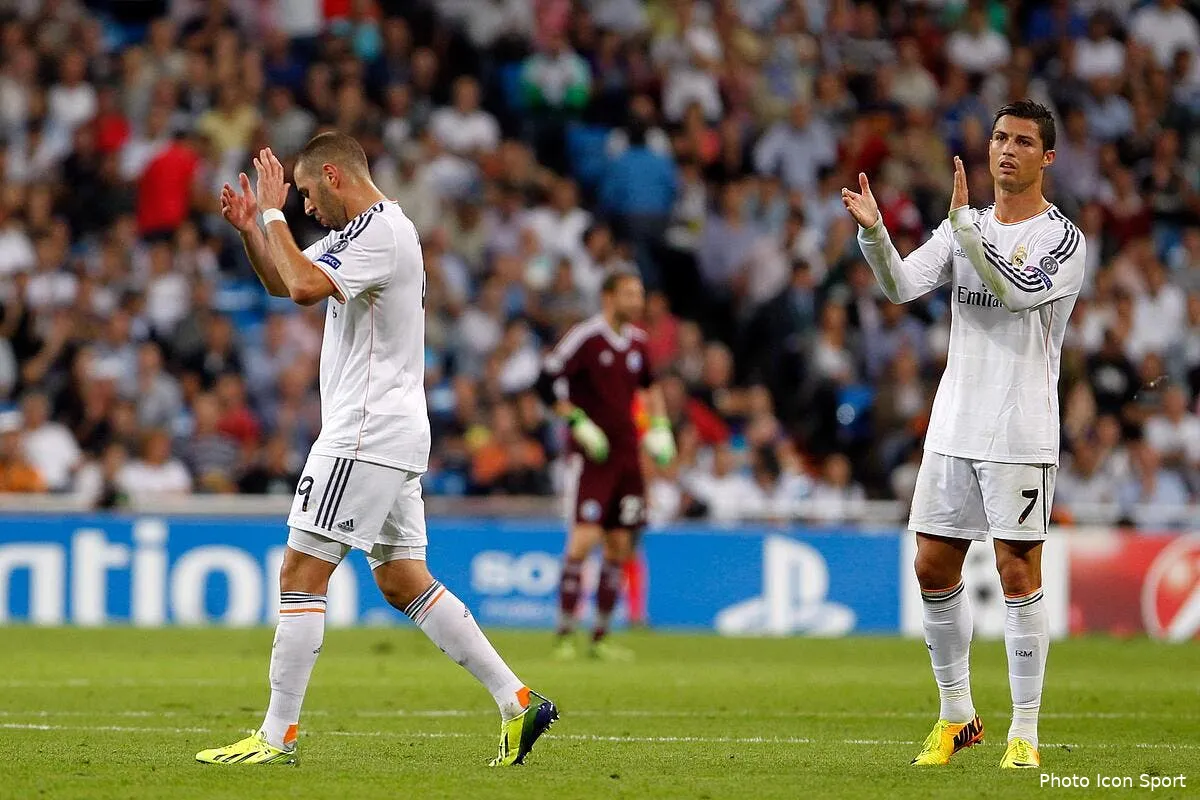 cristiano ronaldo soutient benzema au real madrid iconsport mar 021013 25 368175