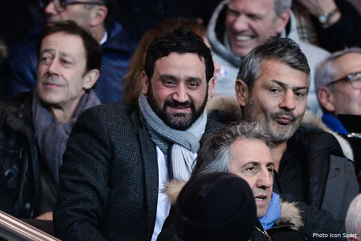 cyril hanouna et estelle denis autour de la finale sur d8 iconsport nlg 131215 17 67142432