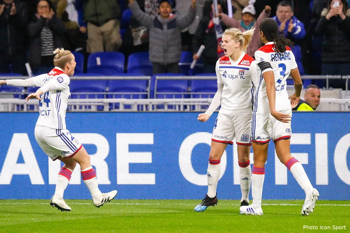 d1 feminine l ol detruit le psg aulas retrouve un peu le sourire icon bia 130419 11 10250439