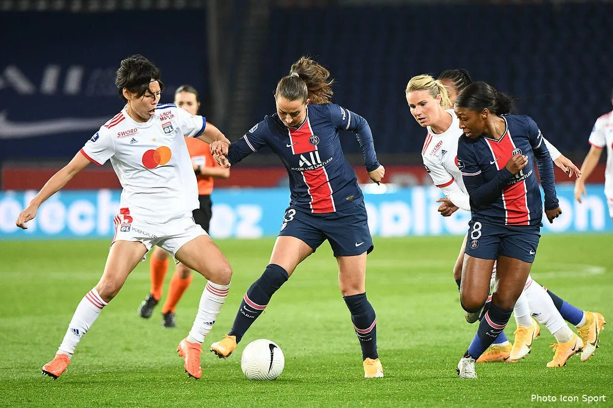 d1 feminine le psg tape l ol et prend la tete icon dib 201120 10 04 299775