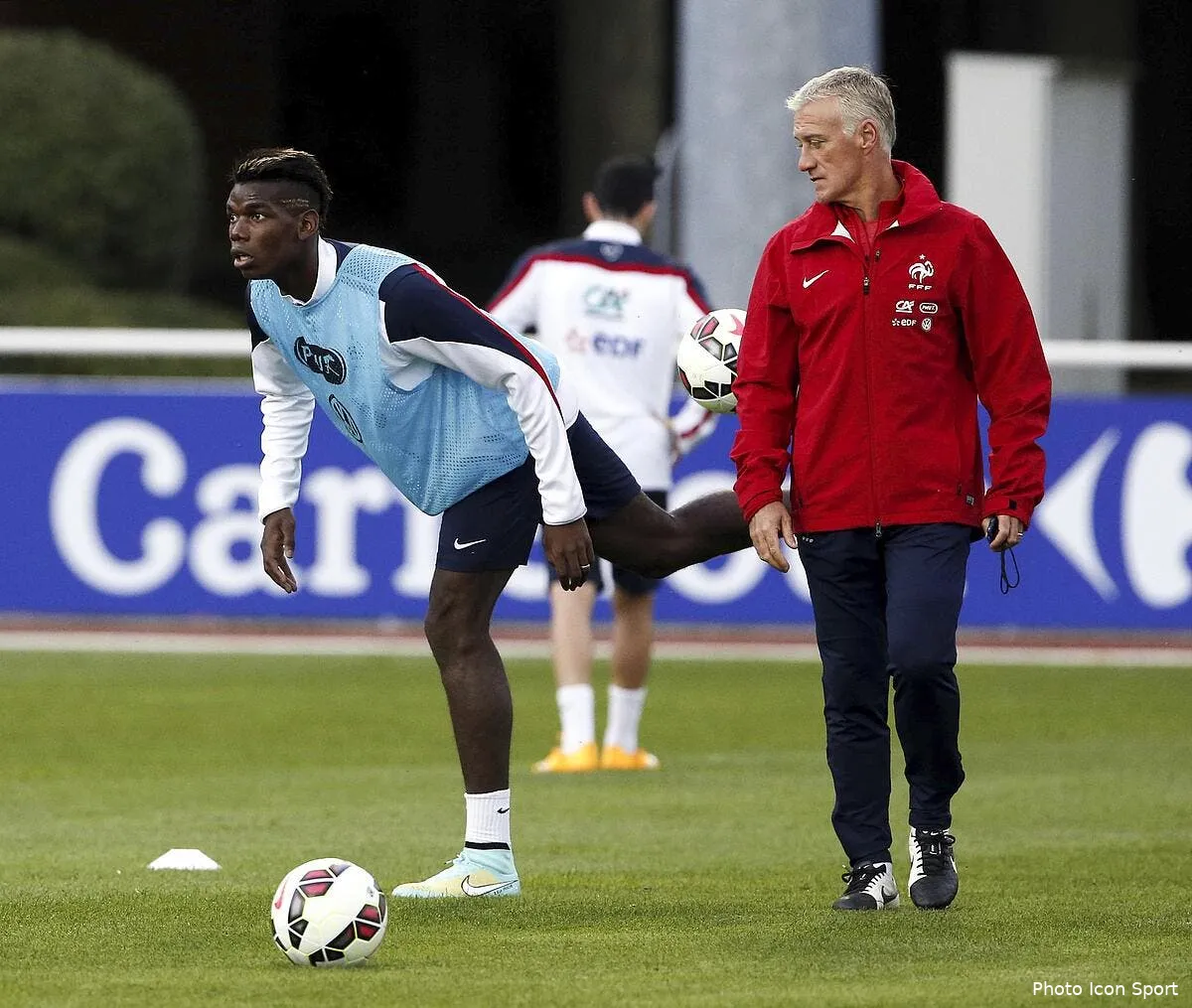 deschamps fait un petit rappel a l ordre pour pogba iconsport mar 071014 01 1597061