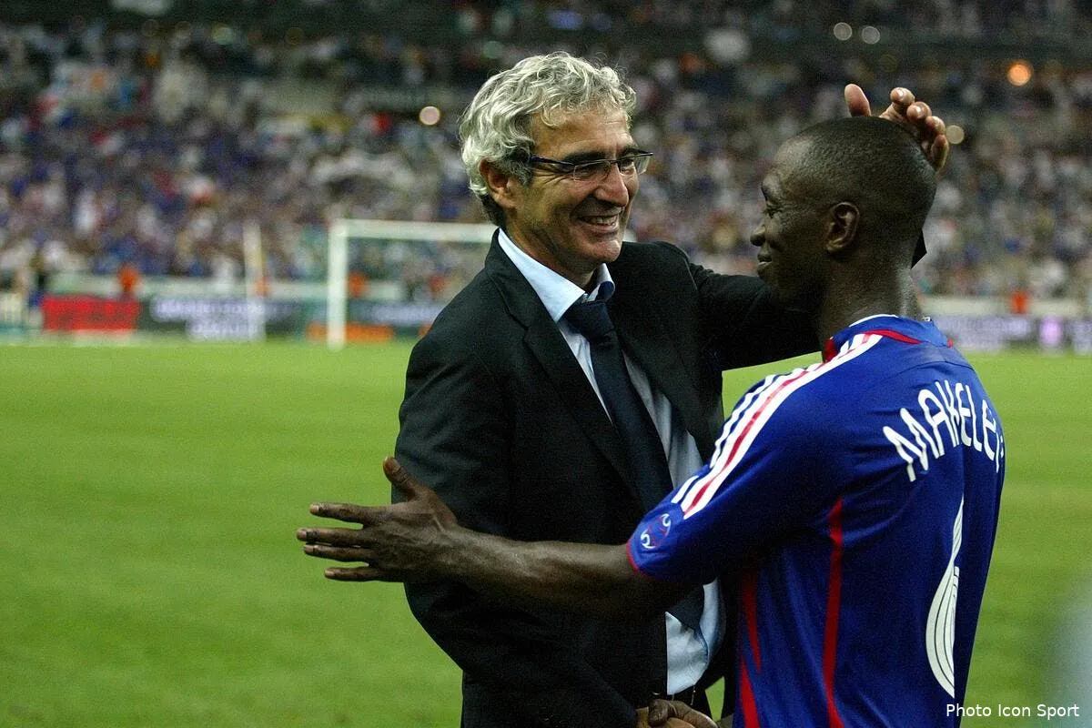 domenech voit makelele comme un grand entraineur iconsport oap060906 01 0920353