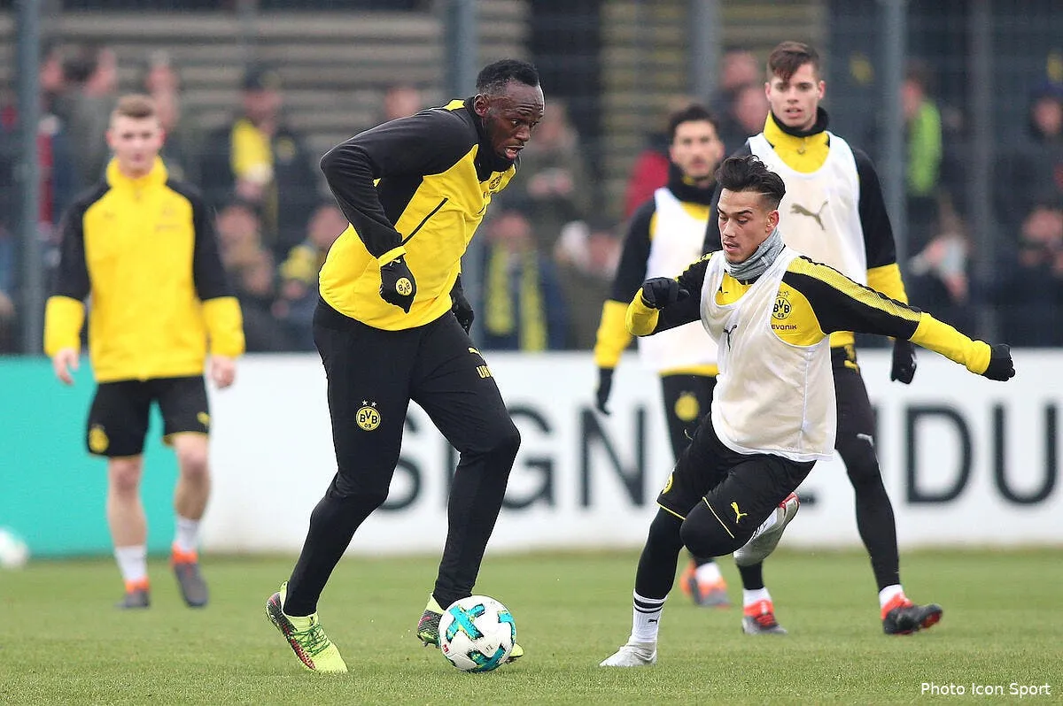 dortmund usain bolt s enflamme les autres un peu moins iconsport icon fir 230318 05 09213723