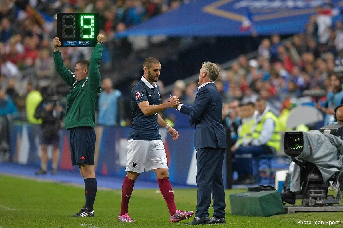 edf benzema banni des bleus marca se sent responsable benzema deschamps 299561