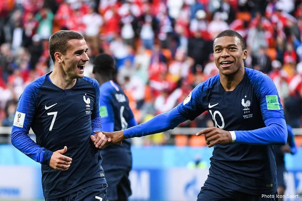 edf griezmann donne un conseil de serial buteur a mbappe icon dib 210618 15 52222835