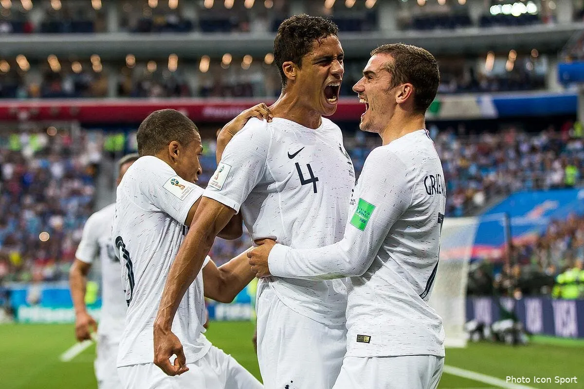 edf sa feinte son but non celebre griezmann s explique varane 11223993