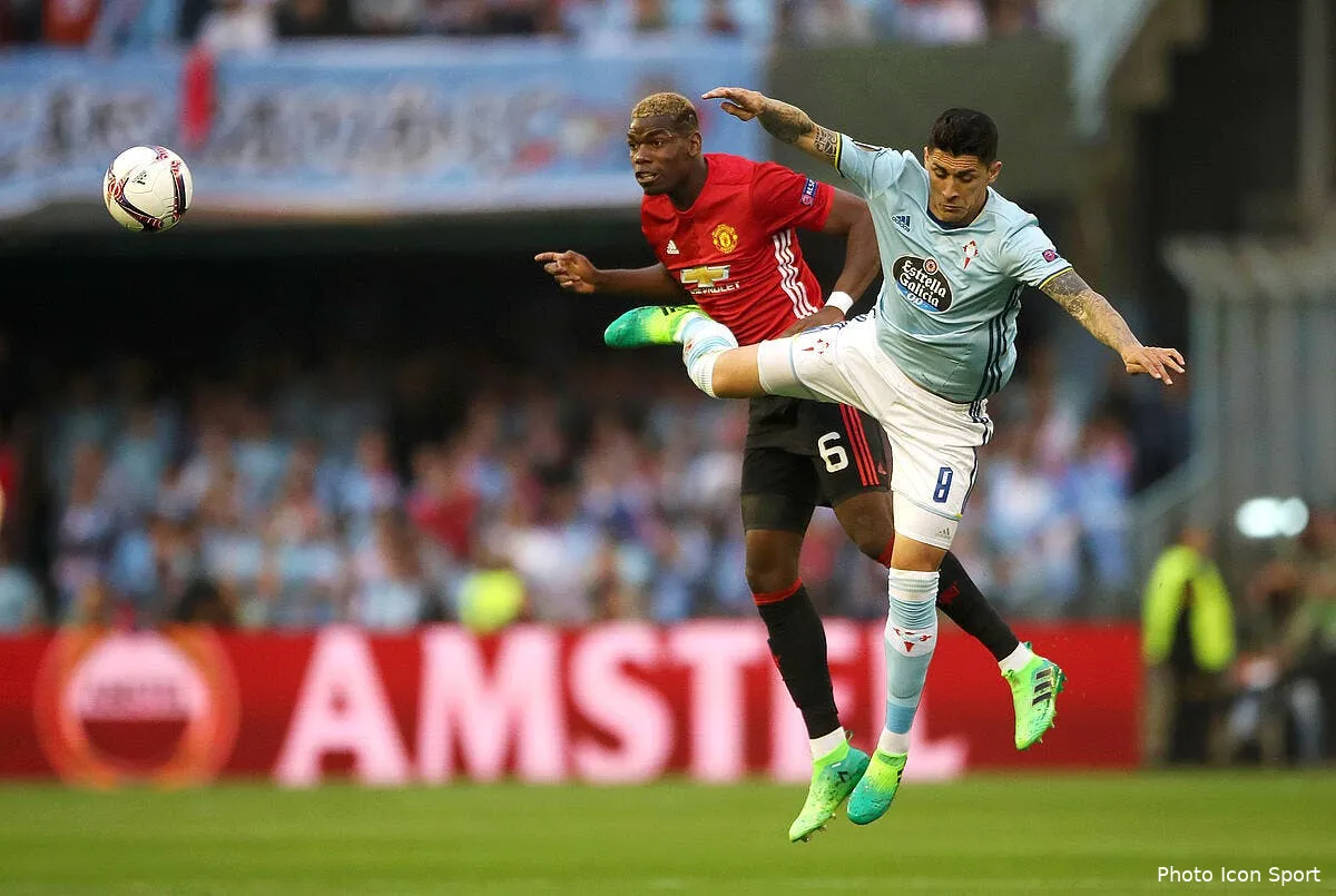 el manchester united bat le celta vigo et a un pied en finale iconsport pa 31181754178902