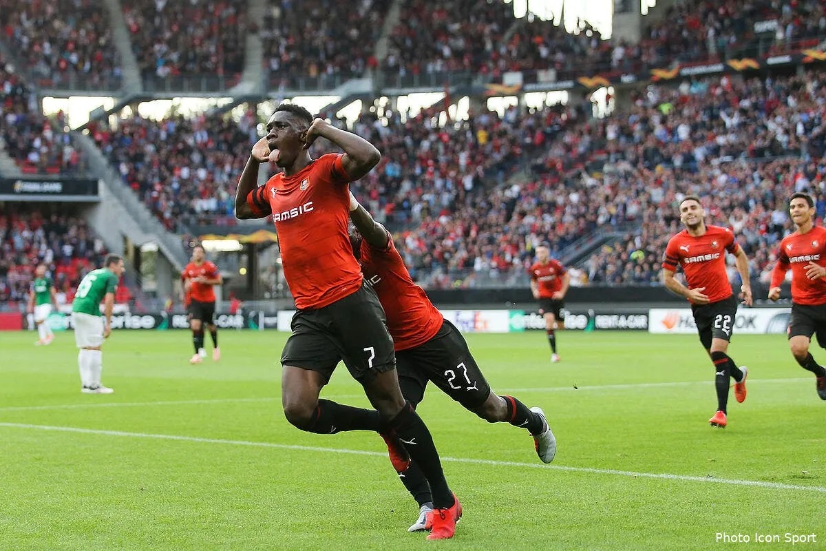el sarr et ben arfa font le show rennes demarre bien iconsport icon vmi 200918 93 05231051