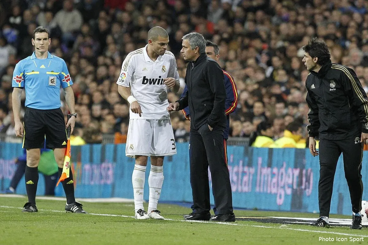 entre ancelotti et mourinho au real pepe a vite choisi pepe mourinho106391