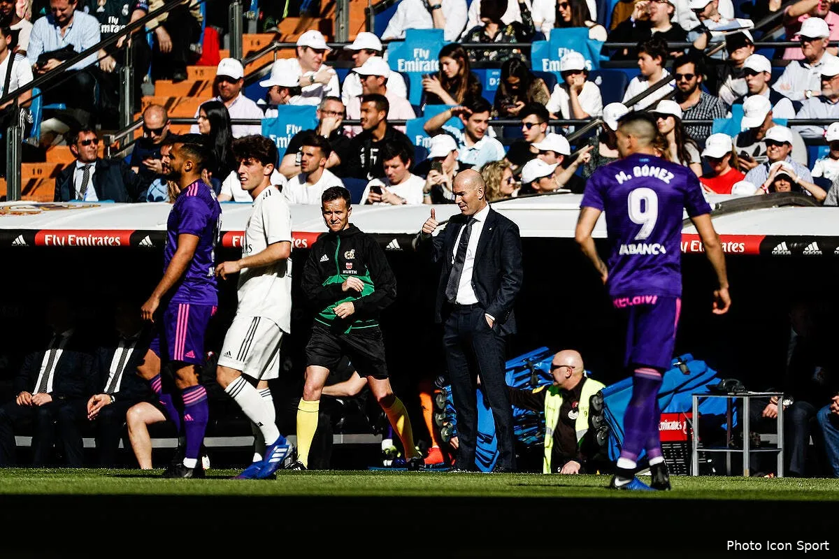 esp retour gagnant pour zidane au real madrid zidane 29247897