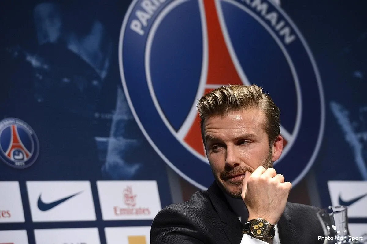 et deja un record incroyable pour beckham au psg iconsport m retro icon0002749219