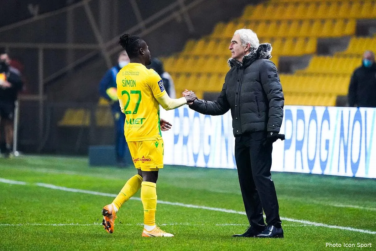 fcn diego maradona a nantes raymond domenech a deja derape domenech 3 303677