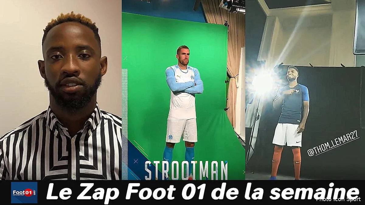 fifa 19 a lyon neymar bluffe strootman decouvre le maillot de l om vignette zap 04 09229785