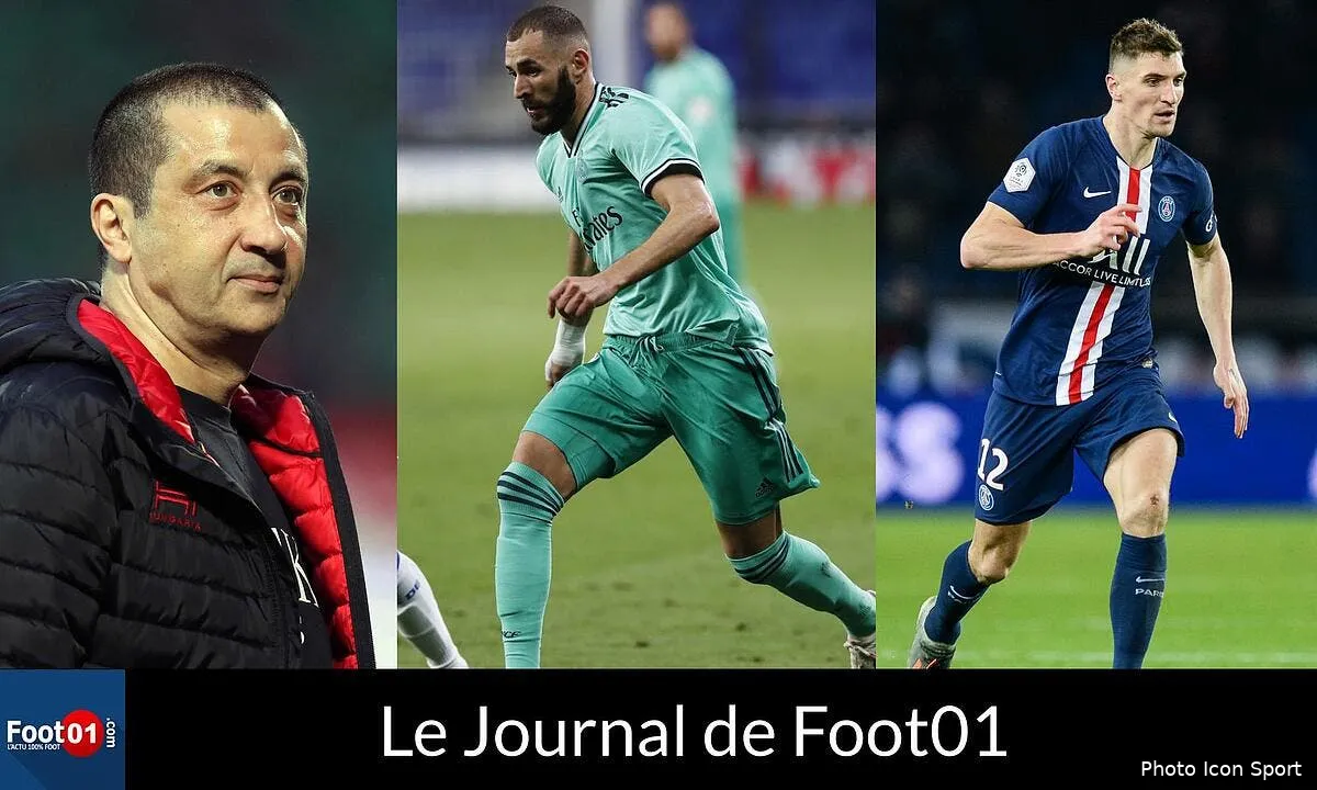 foot01 news benzema au top la vente de l om fait jaser meunier au psg miniature287993