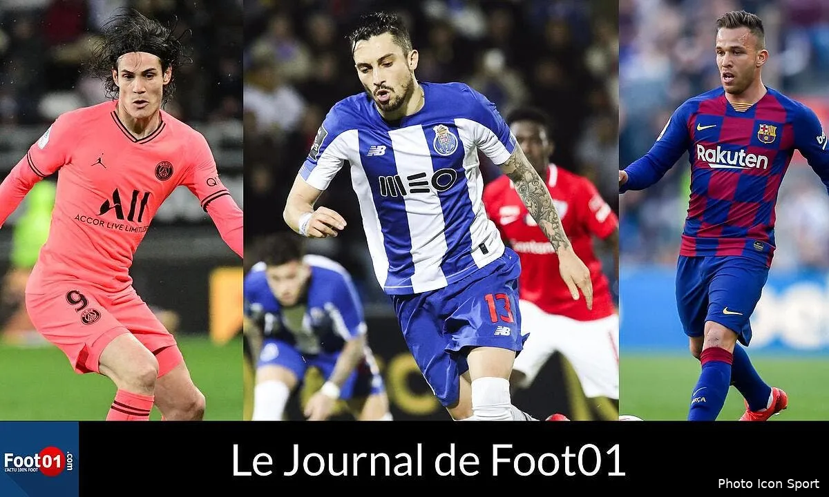 foot01 news cavani au barca ndombele mourinho le clash telles trop cher pour le psg miniature287649