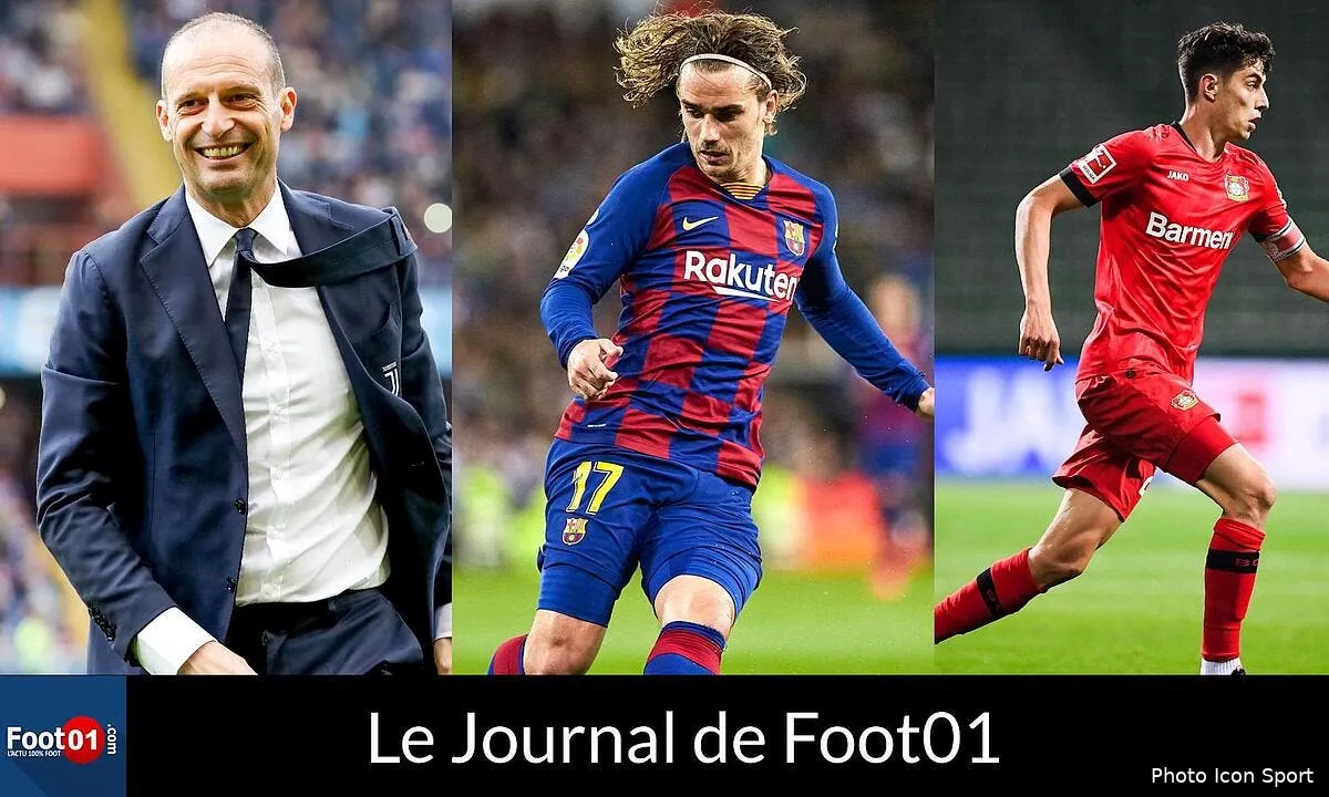 foot01 news griezmann revit allegri vers le psg aouchiche a sainte miniature288603