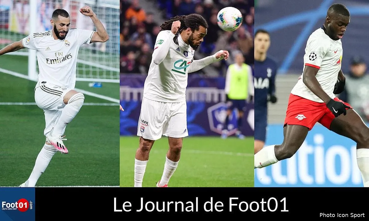 foot01 news la finale psg ol en affiche le psg fixe pour upamecano un titre pour benzema miniature290533