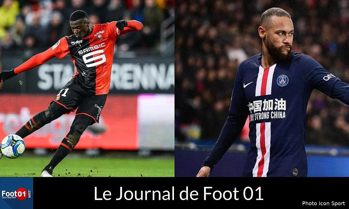 foot01 news neymar au barca niang proche de l om le mercato debute miniature286499