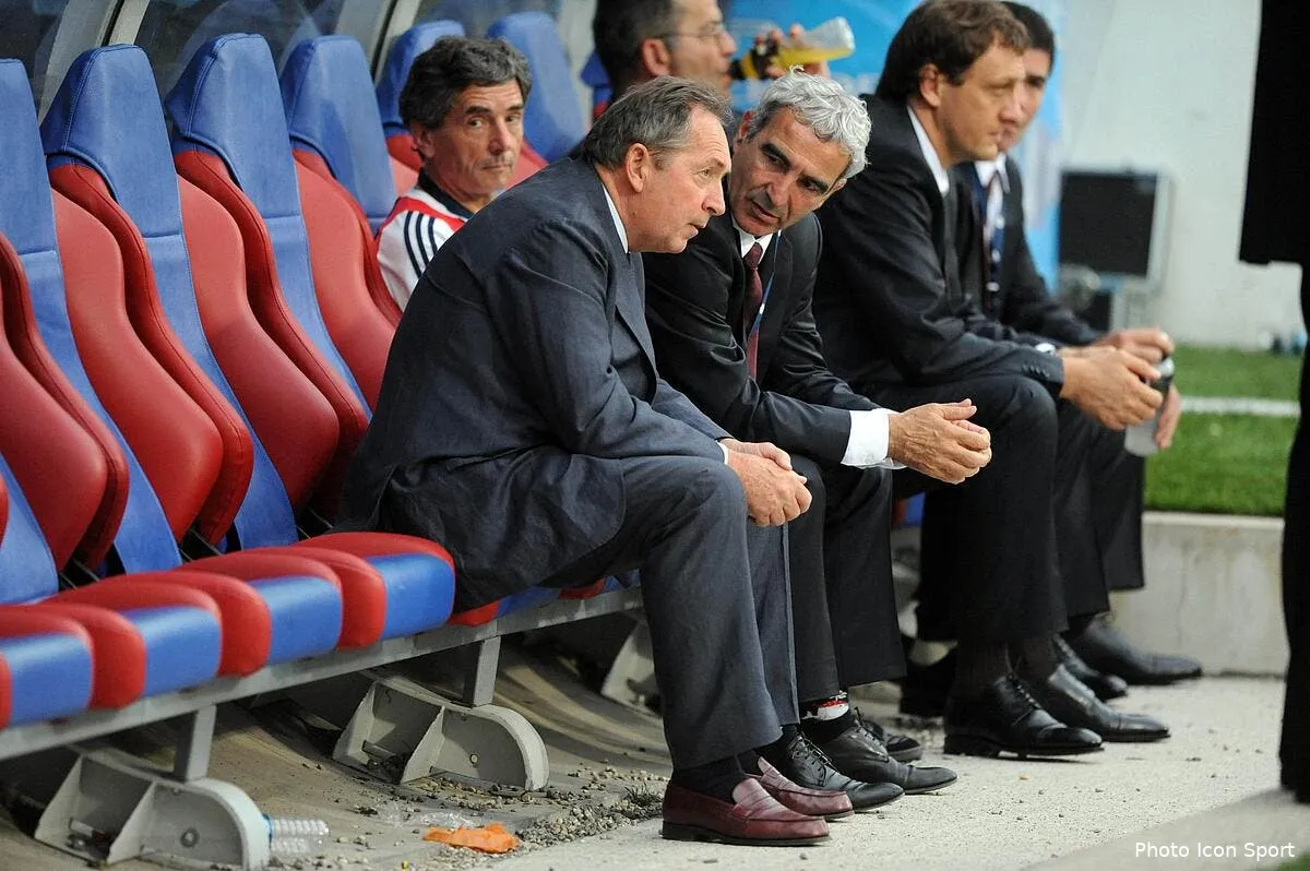 france israel et milan ol domenech torpille houllier iconsport jpt 050609 65 81123135