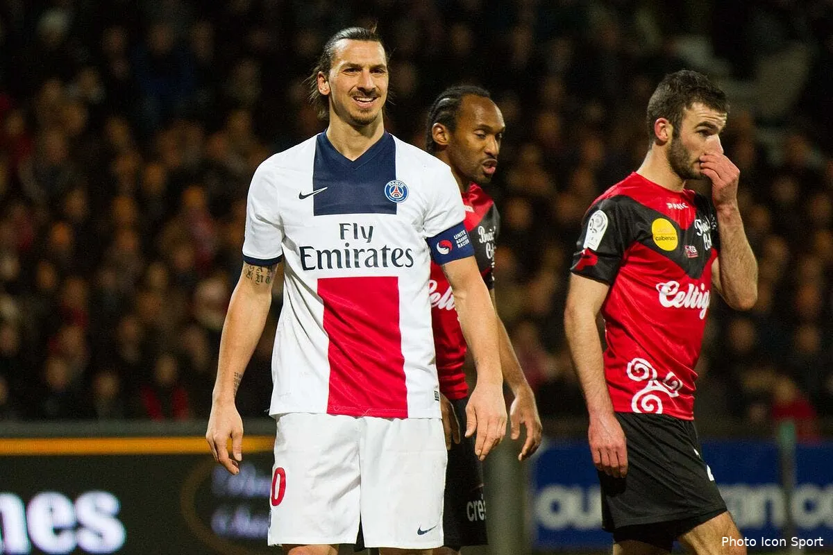 guingamp n a pas laisse un bon souvenir a ibra et au psg zlatan 1588675
