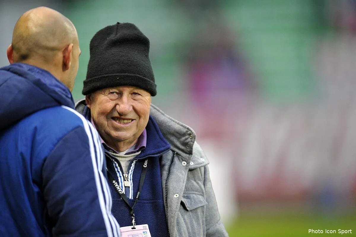 guy roux envoie un tacle assassin a jean fernandez iconsport noe 120113 06 3150957