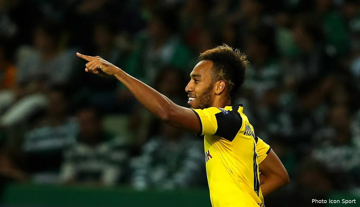 hambourg dortmund 2 5 avec un quadruple d aubameyang iconsport fir 181016 08 09160124