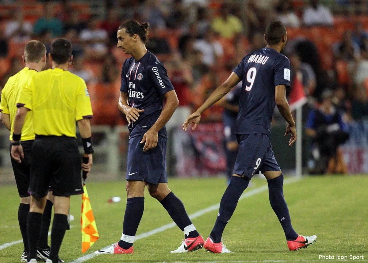 hoarau se sent bien dans la peau de doublure d ibrahimovic au psg iconsport dpz 280712 01 9838164