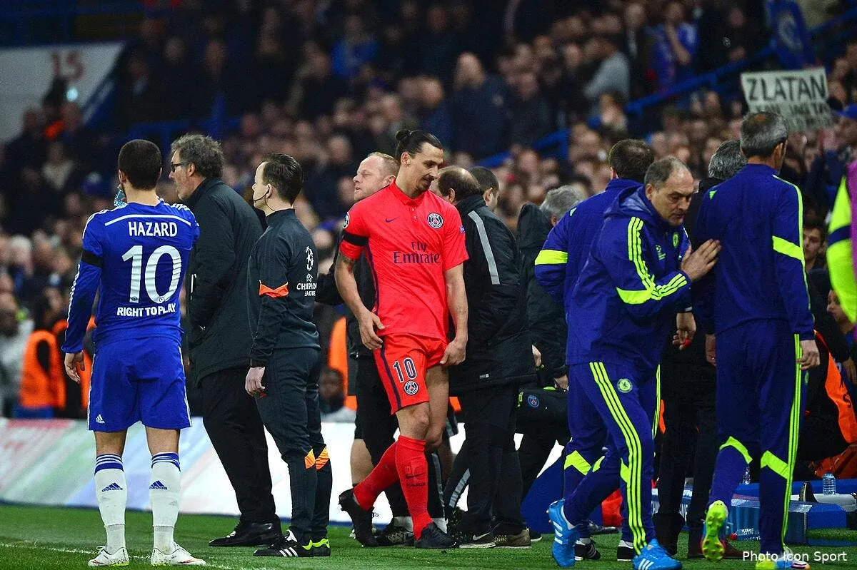 ibrahimovic accuse chelsea pour son carton rouge iconsport win 110315 05 10106351
