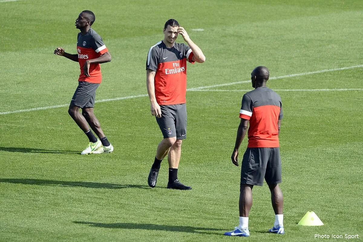 ibrahimovic fait une bonne blague a camara en direct iconsport por 300113 101 3377113