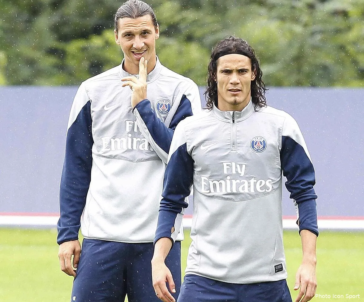 ibrahimovic s auto flagelle devant cavani apres psg ajaccio iconsport vis 070813 11 2363693