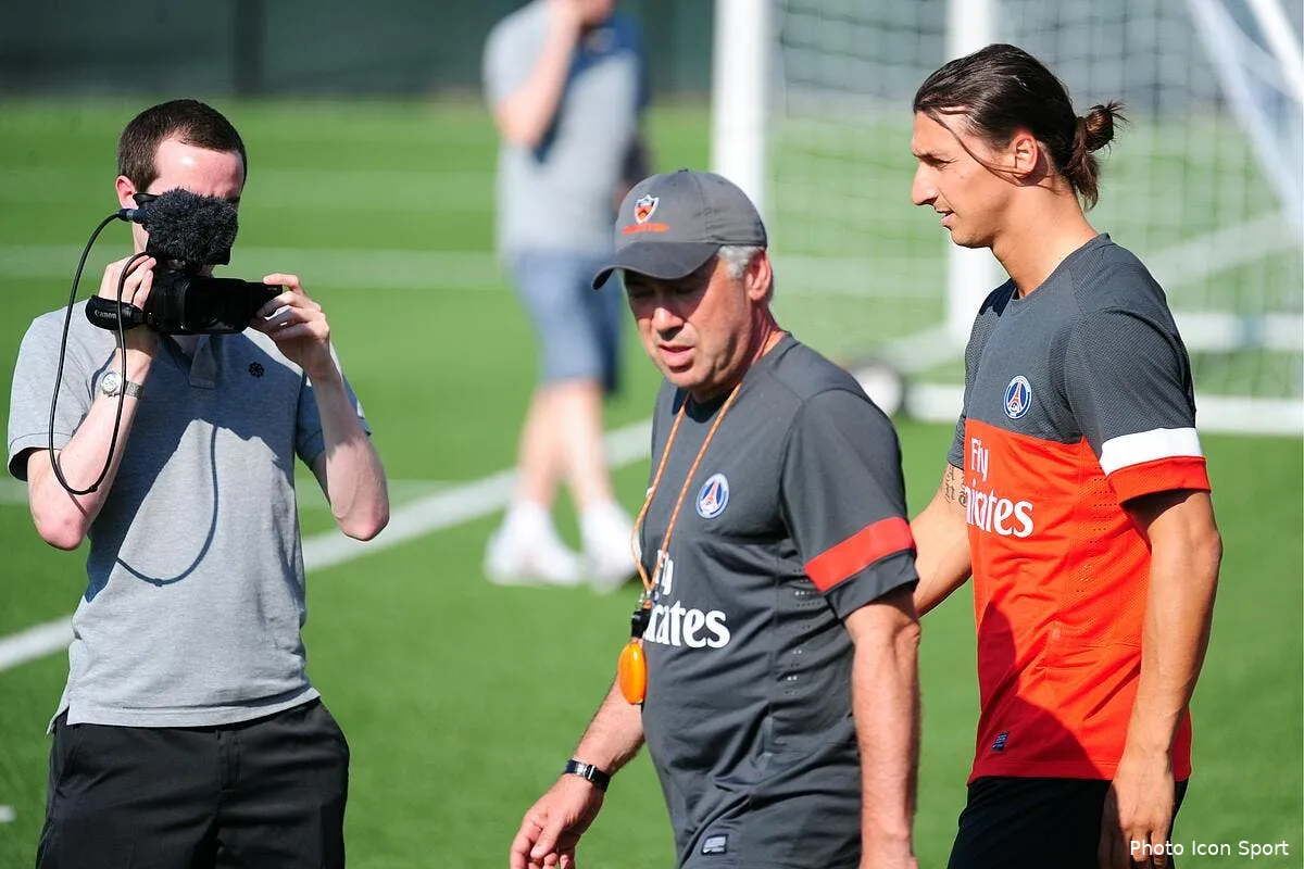 ibrahimovic se sent bien dans la peau d un joueur du psg iconsport meg 240712 08 0537737
