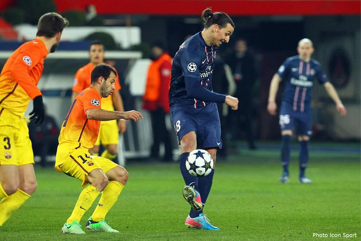 ibrahimovic veut ecrire l histoire du psg contre barcelone iconsport dyg 020413 08 0954131