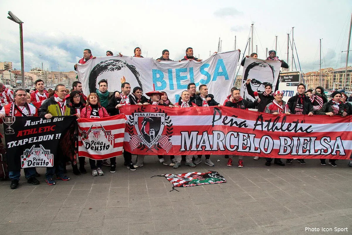 incidents entre supporters avant bilbao om iconsport vis 180216 01 02134752