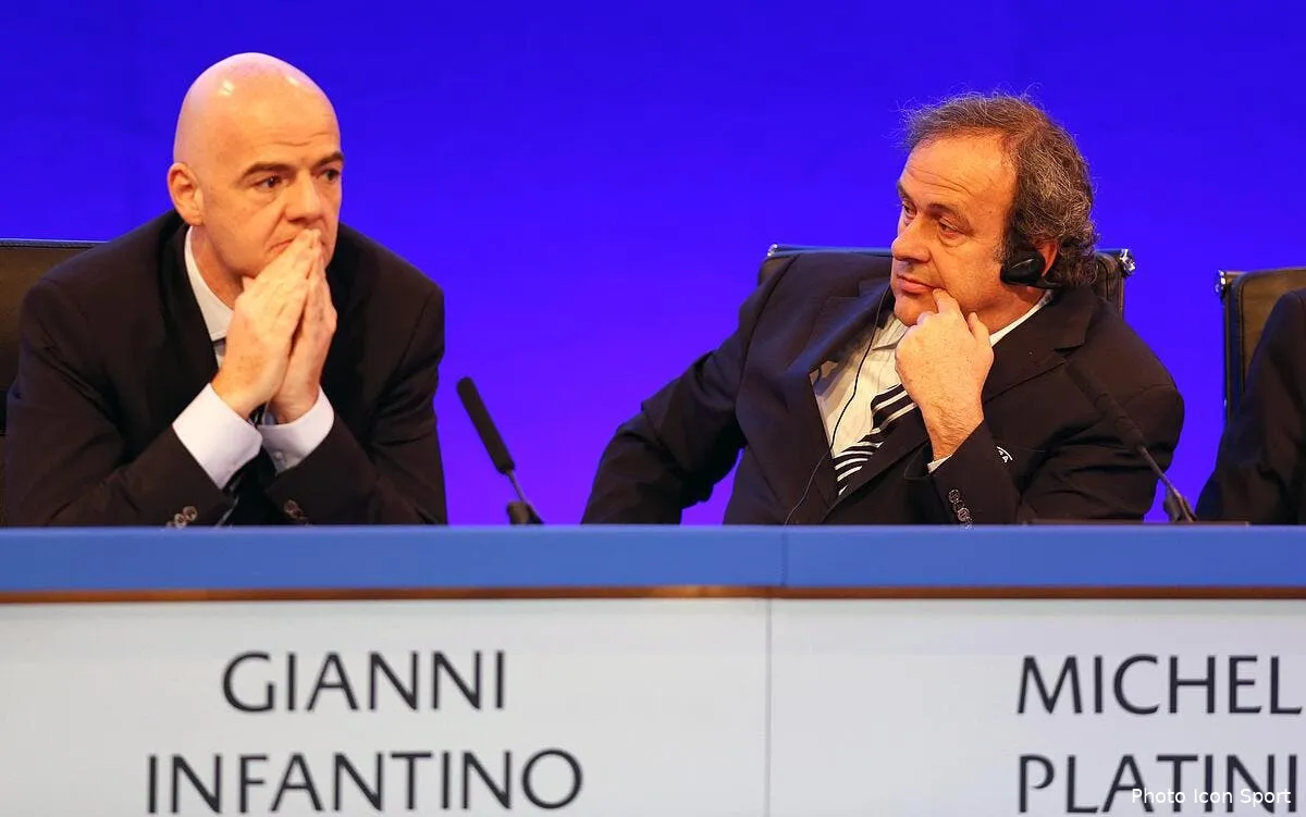 infantino jure de ne pas avoir trahi platini iconsport pho 250413 08 05 1125247