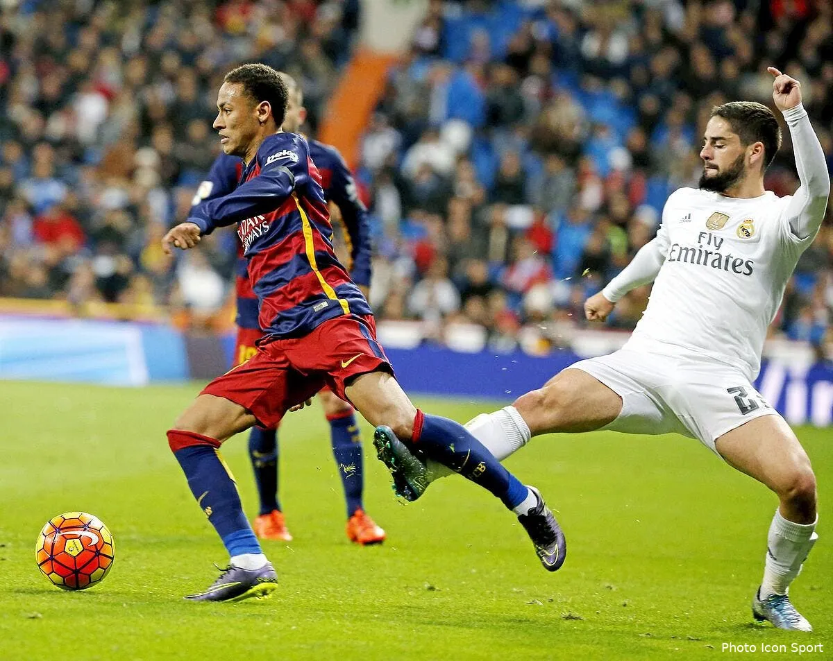 isco regrette d avoir casse neymar lors du clasico isco neymar126535