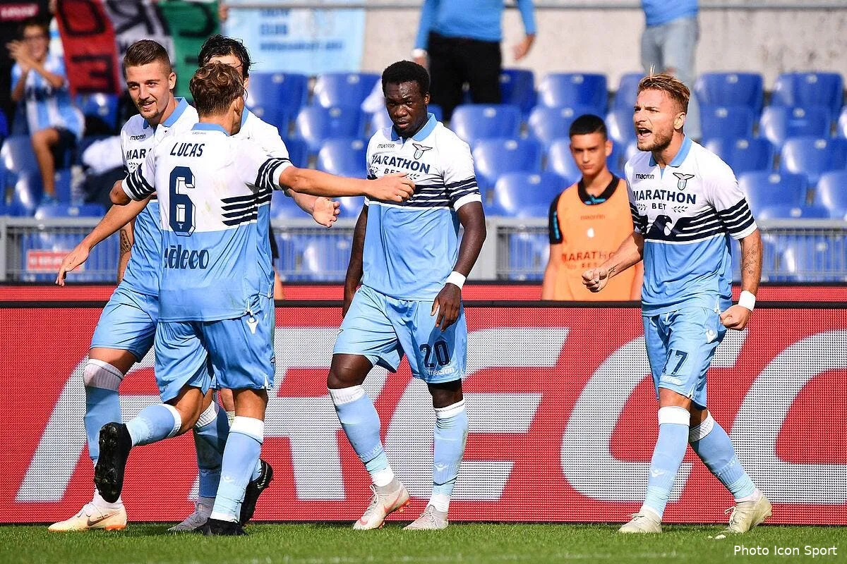 ita plein de confiance pour la lazio avant le choc face a l om icon lap 071018 03 13233861