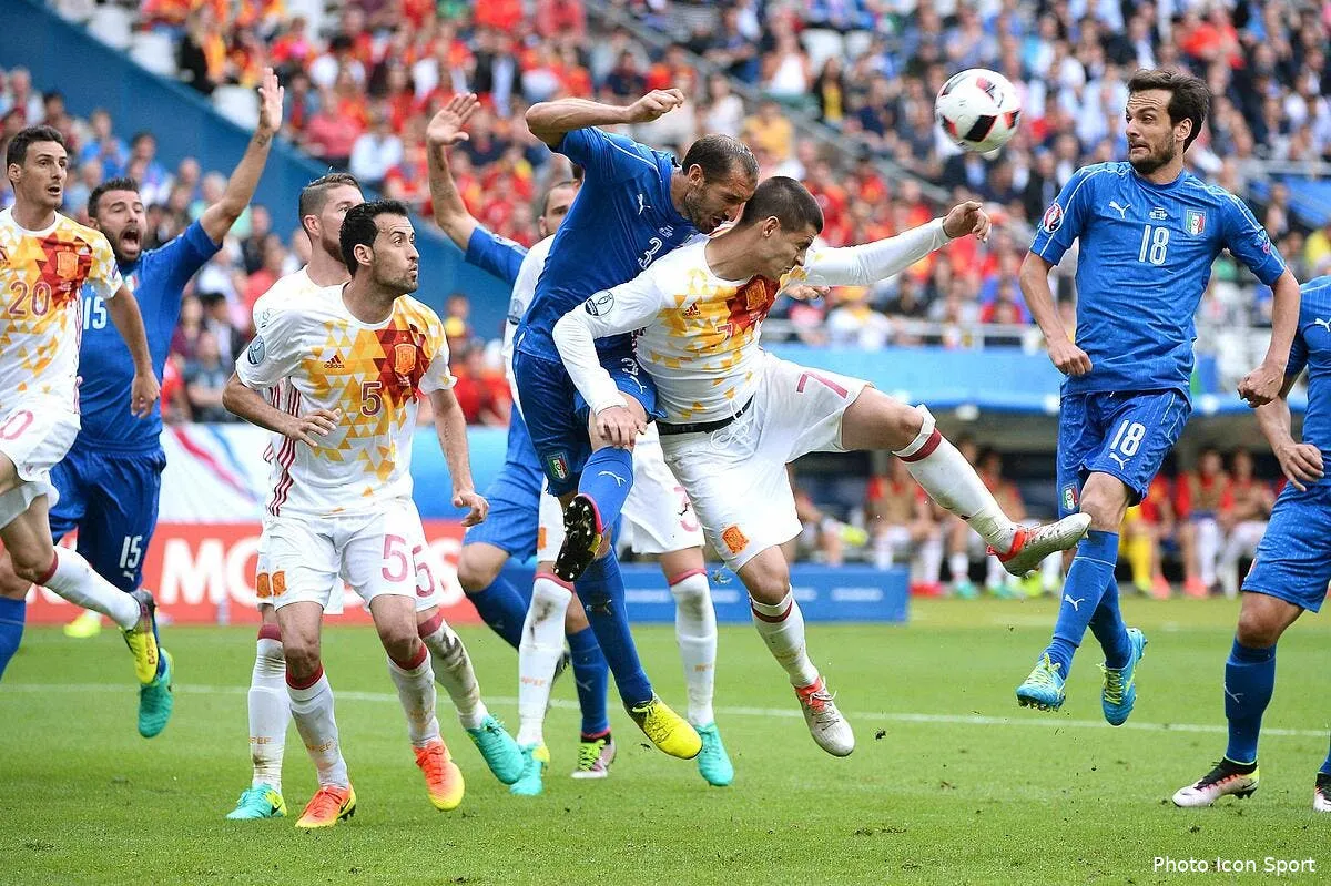 italie espagne sans chiellini les chevilles de morata sont sauvees chiellini morata154236