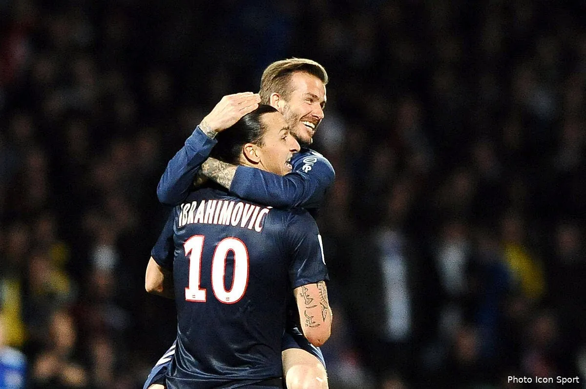 jouer avec ibra au psg c etait enorme pour beckham iconsport jpt 120513 06 9377291