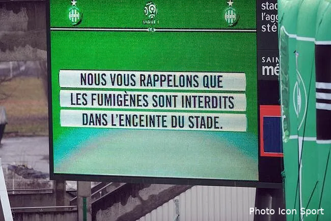 l asse evite de lourdes sanctions pour les fumigenes l asse en petard contre les fumigenes des green angels iconsport jpt 270113 98 65 6660372409