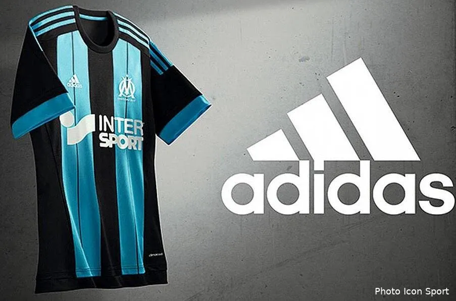 l om sort son maillot exterieur raye maillot om111809