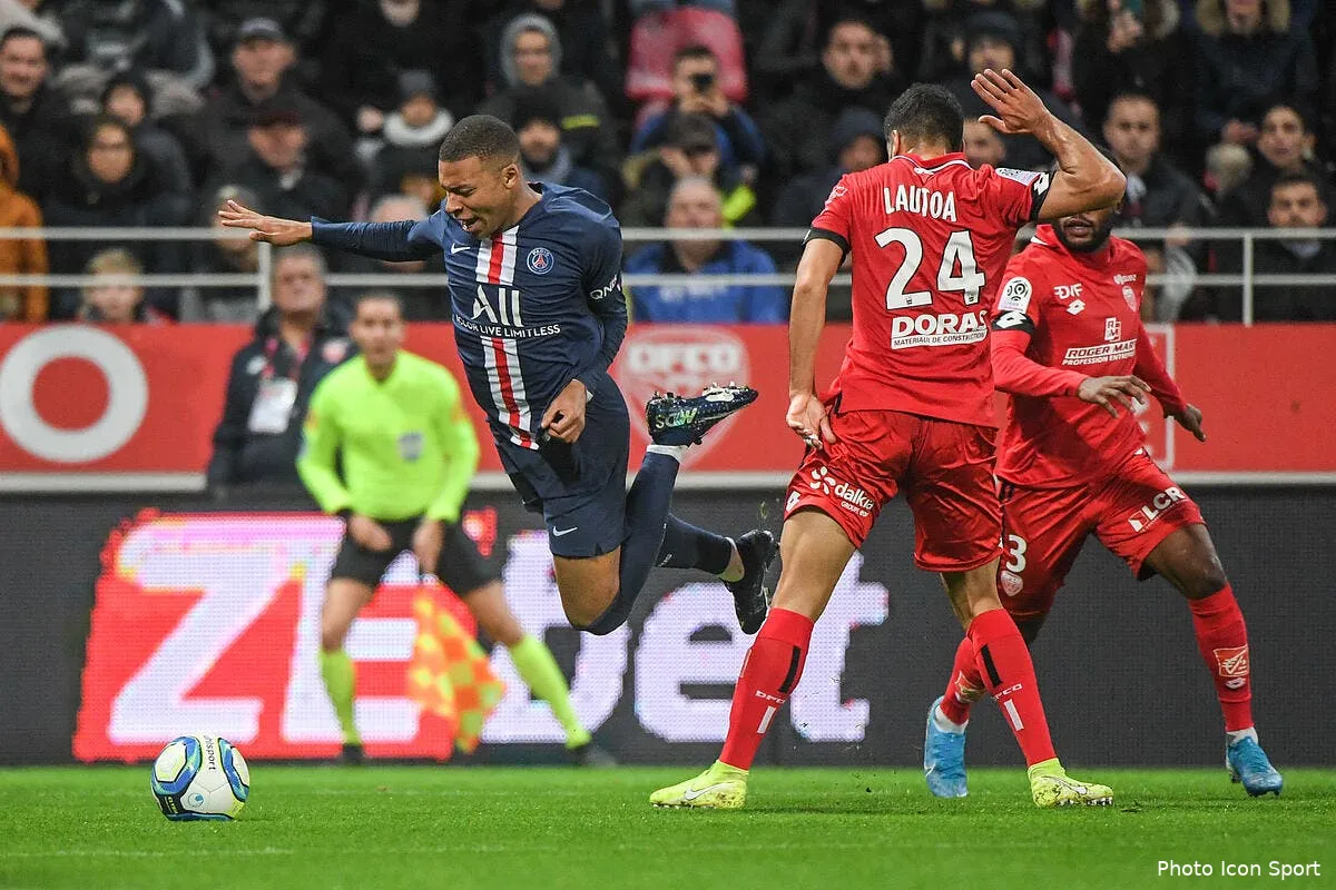 l1 malgre mbappe le psg tombe de tres haut a dijon icon dib 01119 10 25268881
