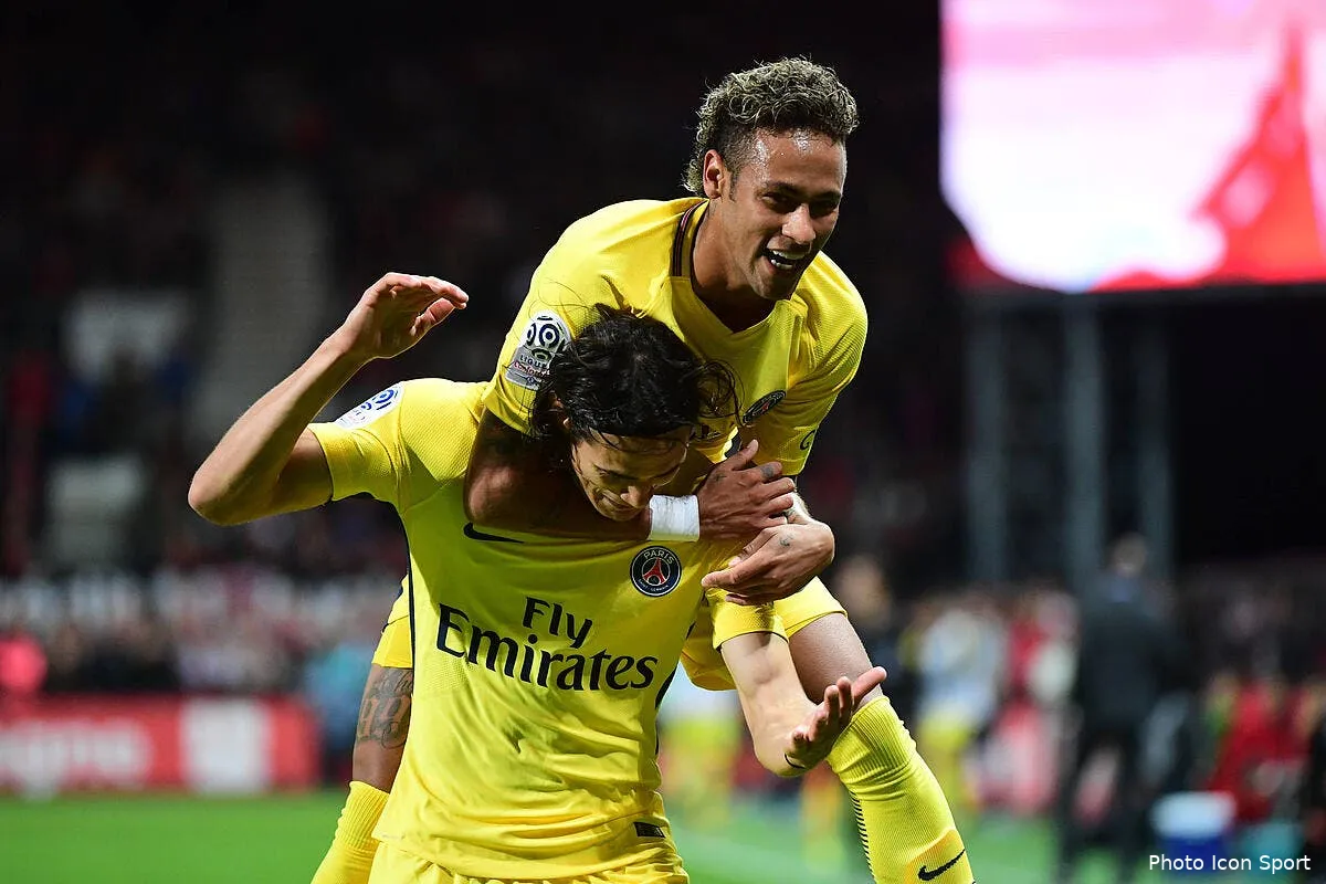 l1 neymar regale d entree le psg en profite a guingamp iconsport icon win 130817 01 13516189533