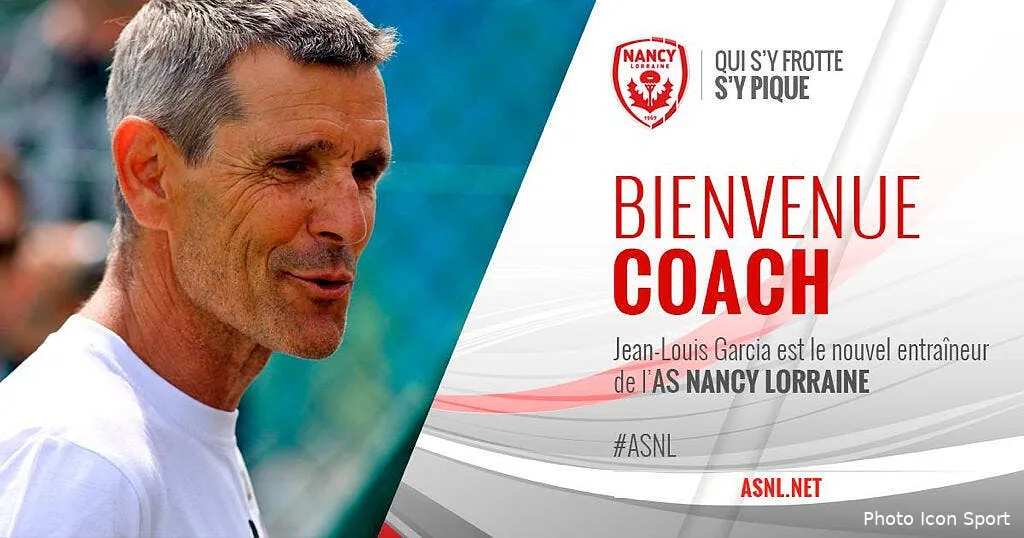 l2 jean louis garcia nouvel entraineur de nancy nancy254579