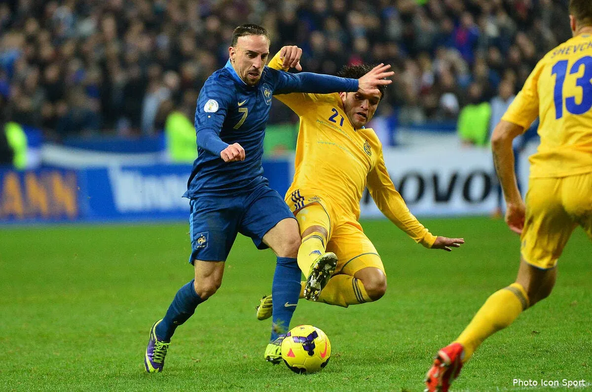 la france toujours derriere l ukraine au classement fifa ribery ukraine 170775
