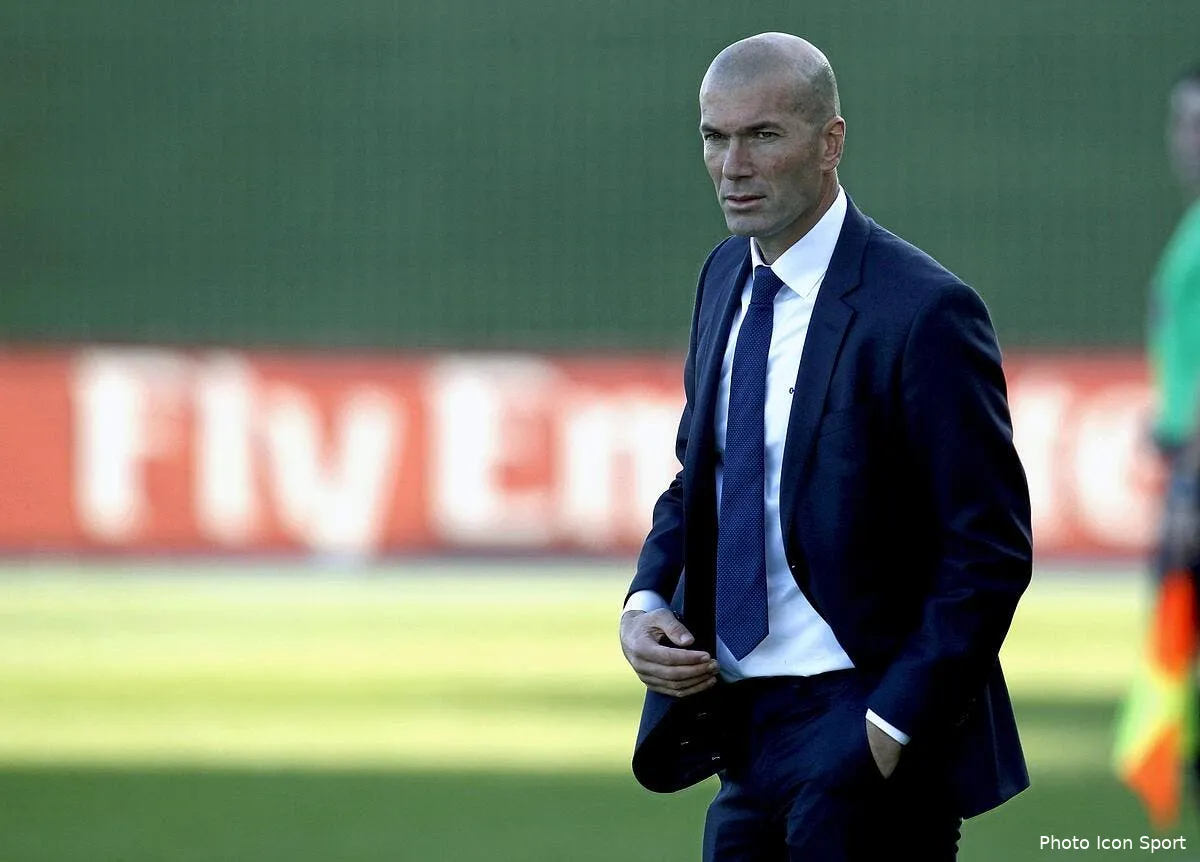 la premiere reaction de zidane entraineur du real iconsport mar 191215 01 04129669