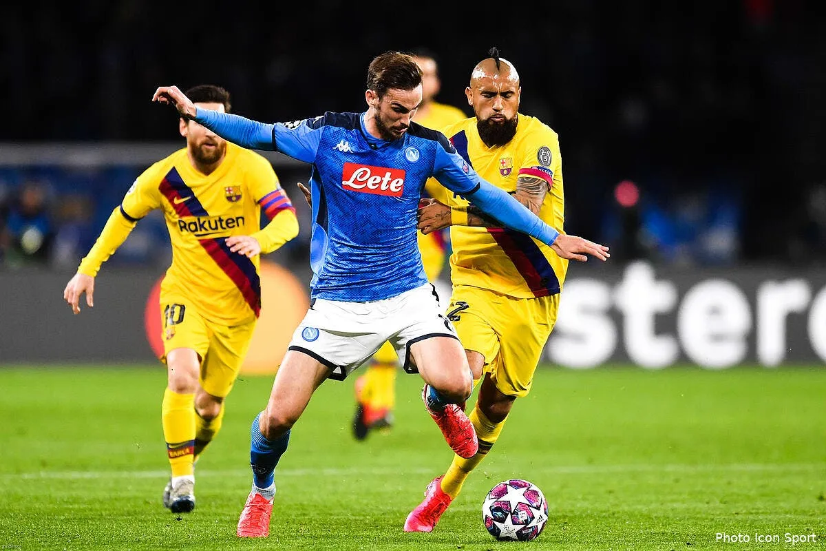 ldc barca naples et man city madrid menaces par le virus icon sipausa 29257920290147