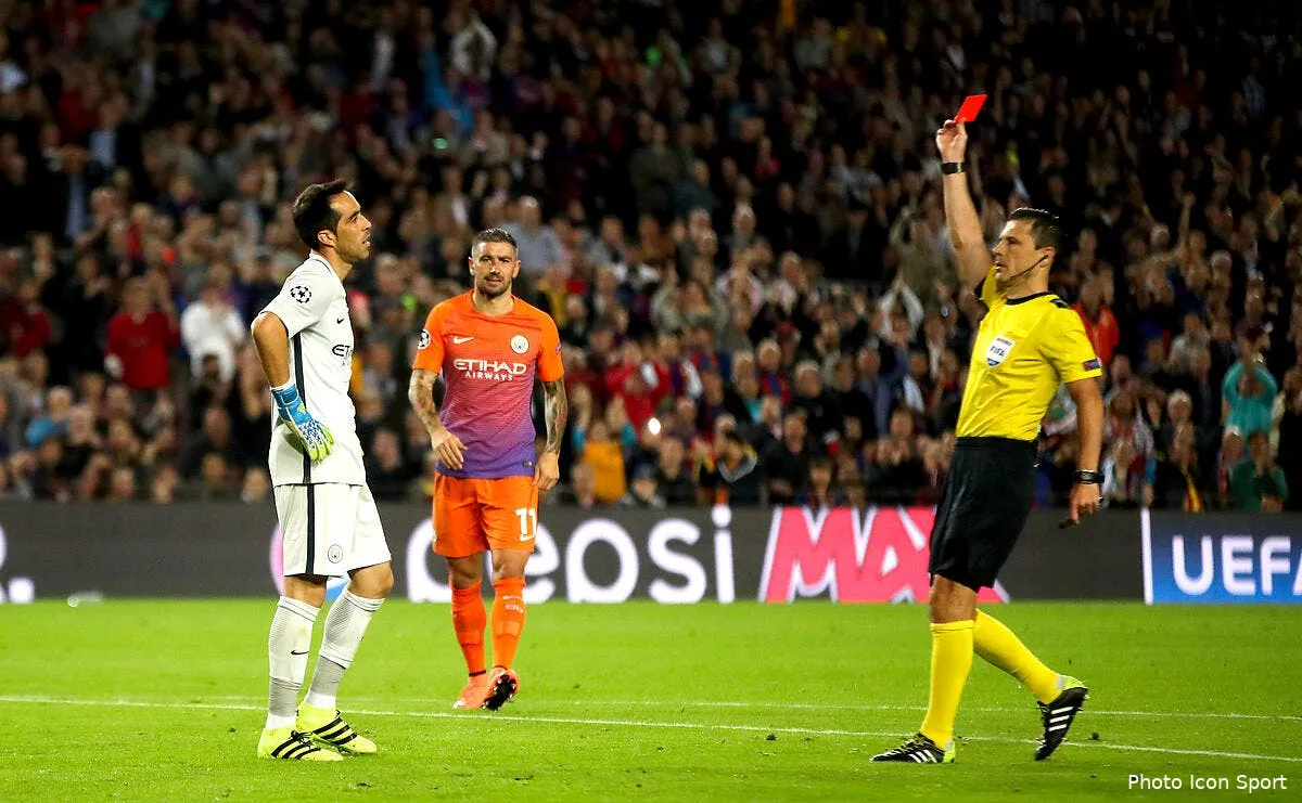 ldc quand claudio bravo se ridiculise face au barca iconsport pa 28956034158442