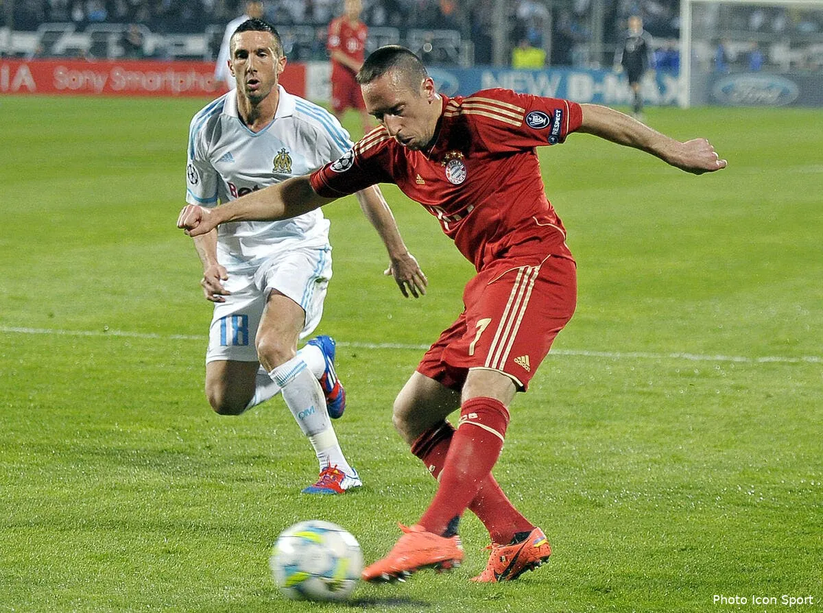 le bayern compte sur un ribery et un onze de gala pour finir l om iconsport mis 280312 66 0133176
